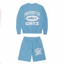 Conjunto Corteiz P.O.C Baby Blue