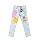 Calça Jeans Drew House Distressed Bear