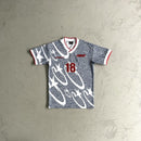 Camiseta Corteiz Stellations Jersey 'Glacier Blue'